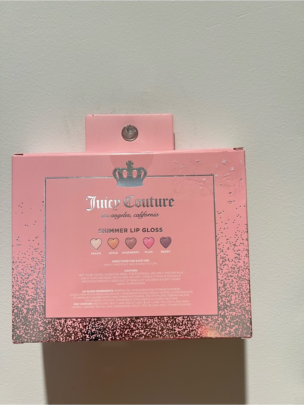 NWT Juicy Couture shimmer lip gloss set with 5 shades - Picture 7 of 9